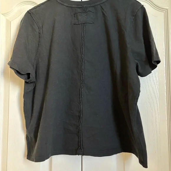 We The Free Black Short Sleeve Crewneck Tee - Picture 5 of 7